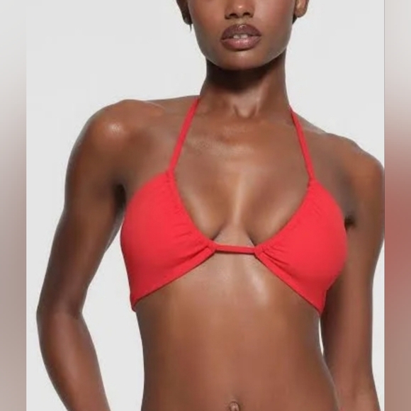 SKIMS Other - NWT SKIMS Ruched Halter Bikini Set